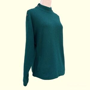 Renee Tener for Jeanne Pierre Mink Lambswool Blend Sweater S